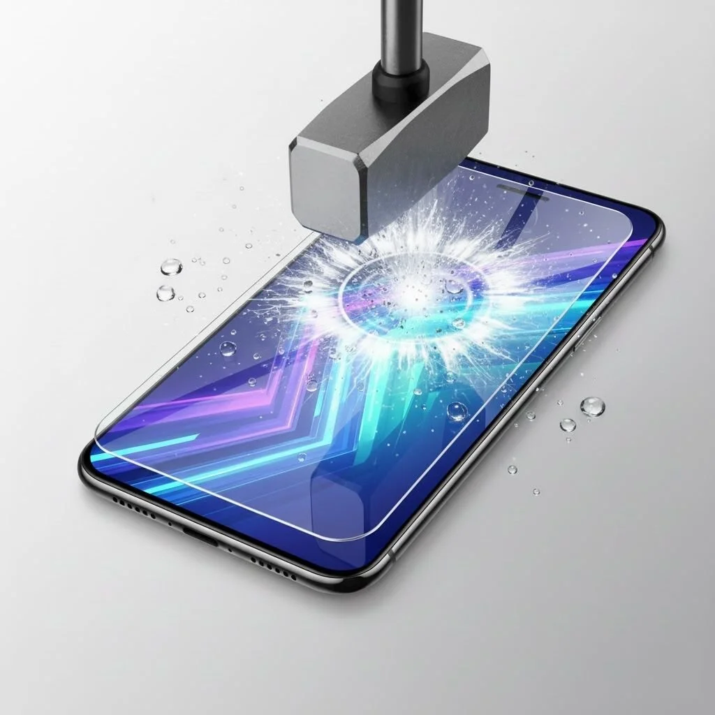 Samsung J510 Ekran Koruyucu Kırılmaz Cam Şeffaf Cam