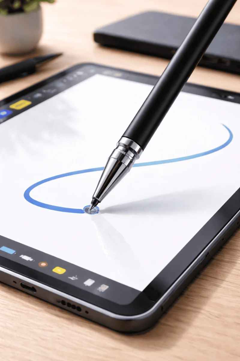 infinix Hot 9 Play Uyumlu Dokunmatik Stylus Kalem Disk Uçlu Hassas Tablet Telefon Çizim Kalemi