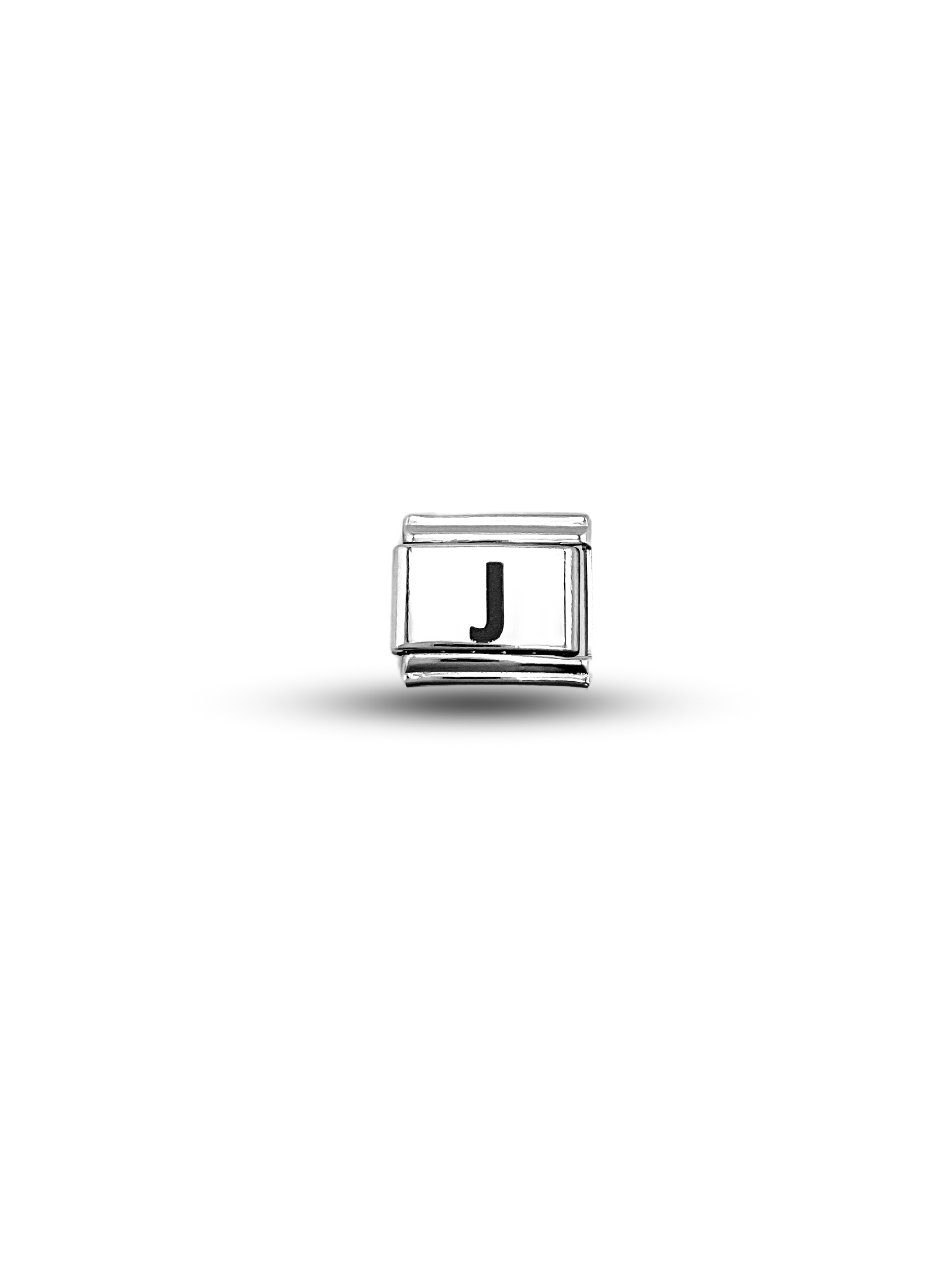 J Harf Charm | Çelik Bileklik Aksesuarı | Kişiye Özel Harf Modülü | Minimal & Şık Tasarım