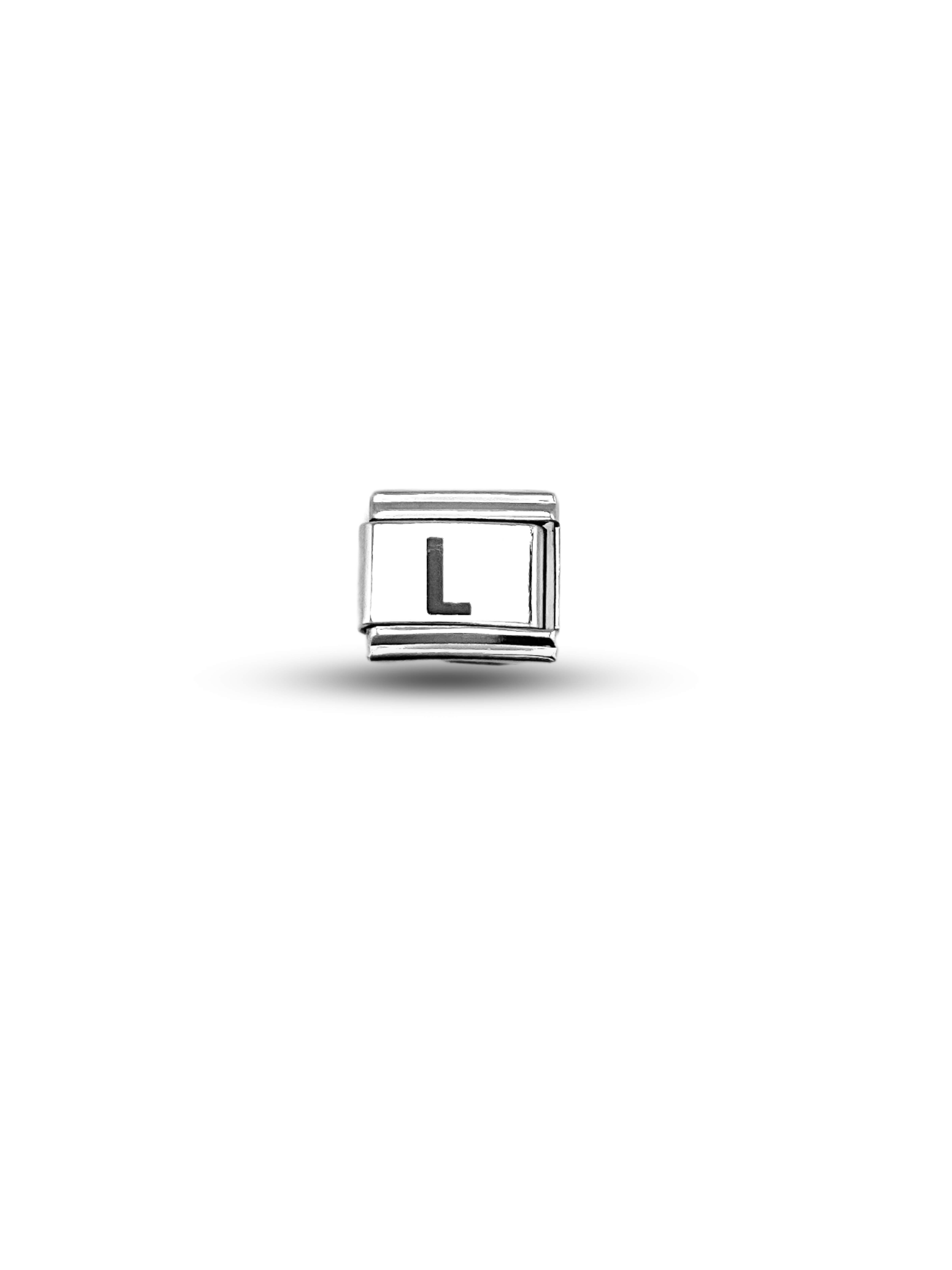 L Harf Charm | Çelik Bileklik Aksesuarı | Kişiye Özel Harf Modülü | Minimal & Zarif Tasarım