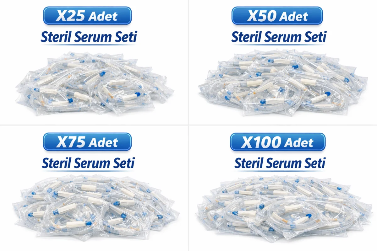 Steril Serum Seti (IV İnfüzyon Seti)