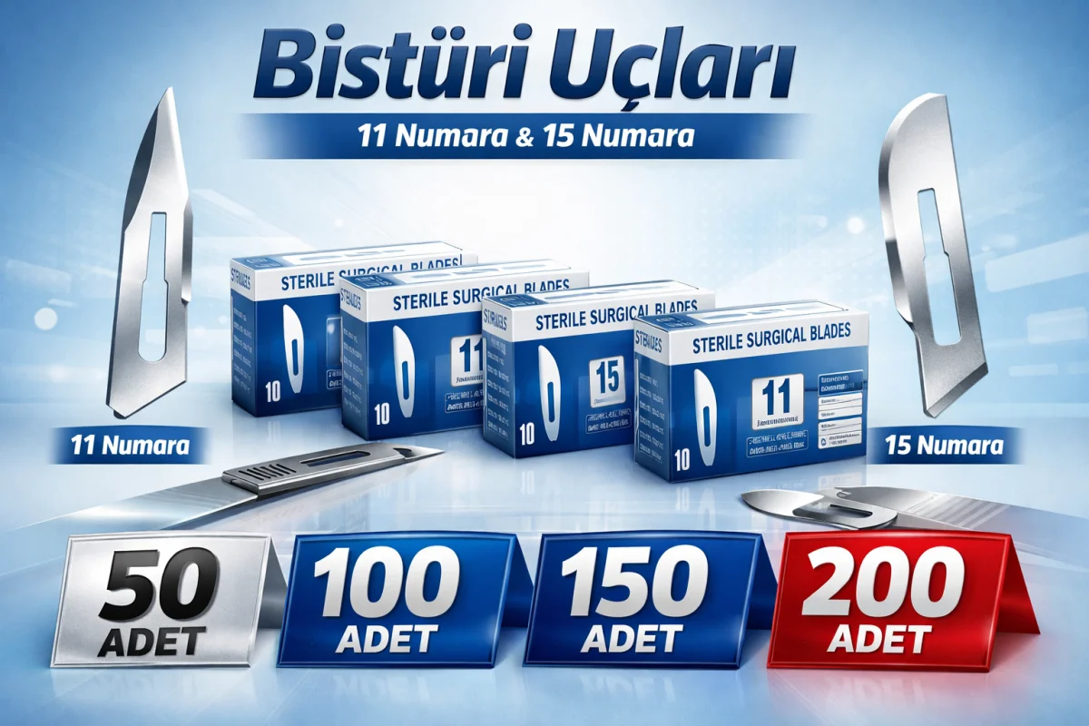 Bistüri Ucu Steril Cerrahi Neşter Ucu