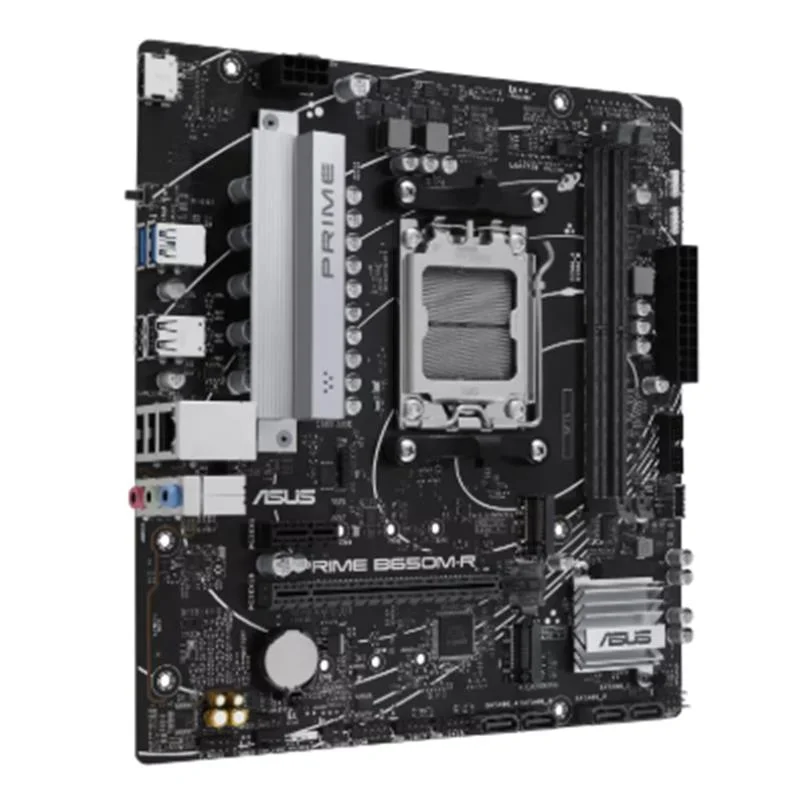 ASUS PRIME B650M-R DDR5 7200MHZ 1XHDMI 2XM.2 USB3.2 MATX AM5 (AMD AM5 9000/8000/7000 SERİLERİ İLE UYUMLU)
