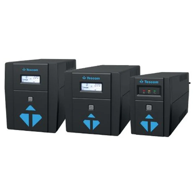 TESCOM LEOAP 2000VA 1F/1F (2X9AH) 4/8DK LCD LINE INTERAKTIF UPS