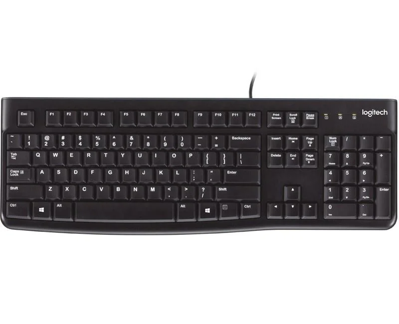 K120 Q USB KABLOLU KLAVYE SİYAH 920-002505