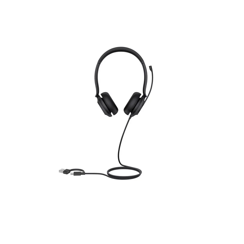 YEALINK UH35 DUAL UC USB-C/A TEAMS UYUMLU ÇİFT TARAFLI TAÇLI KULAKLIK