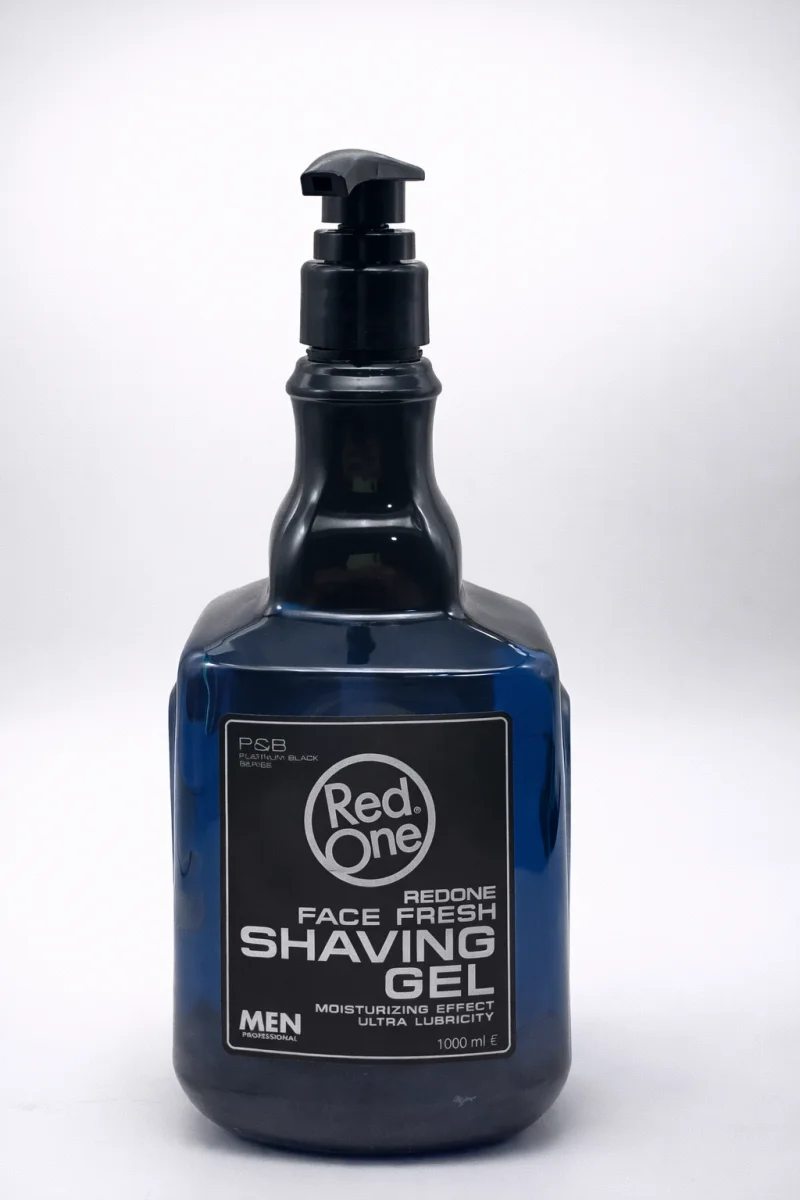 Red One Face Fresh Shaving Gel 1000 ml Erkek Tıraş Jeli Nemlendirici Etkili Profesyonel Kullanım