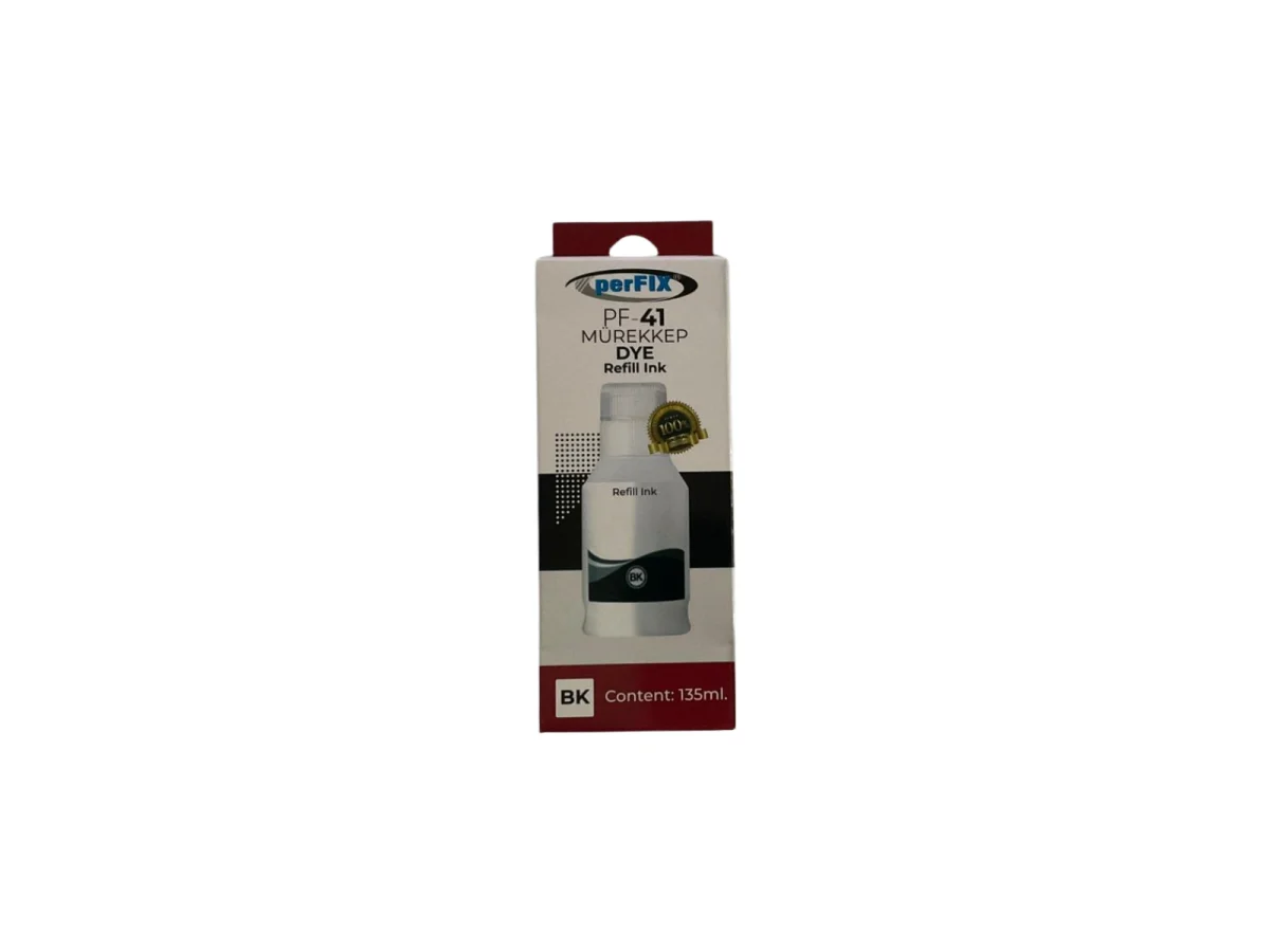 perFIX Canon  PF GI-41B  Siyah Dye  Şişeli  Mürekkep  135ml