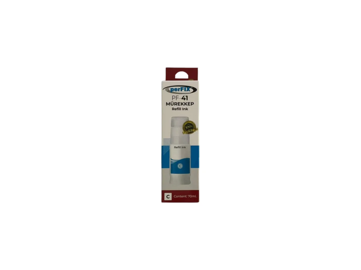 perFIX Canon  PF GI-41C  Mavi  Şişeli  Mürekkep 70ml