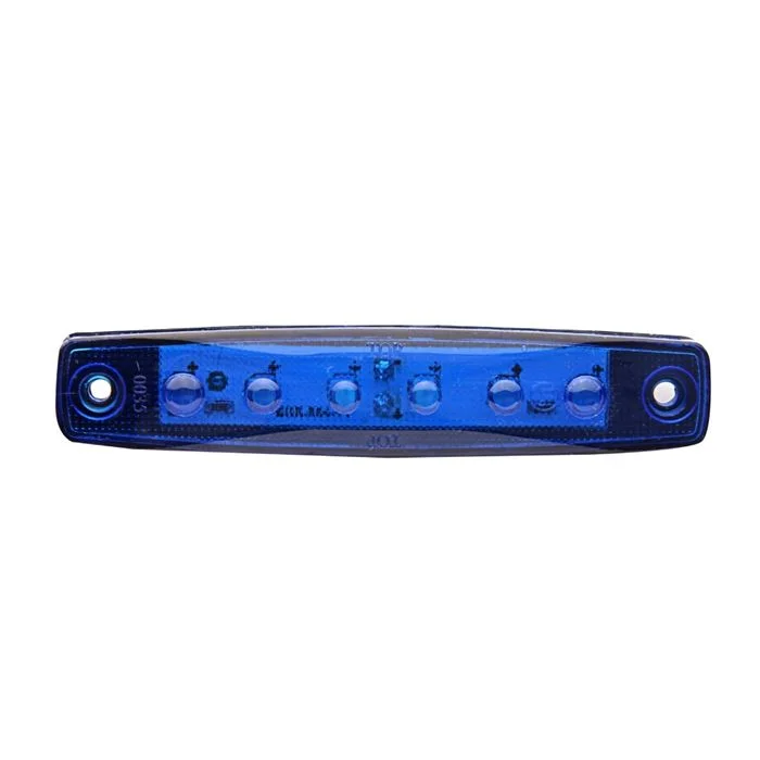 Mavi Parmak Led Dorse Lamba 6 Ledli 12-24V