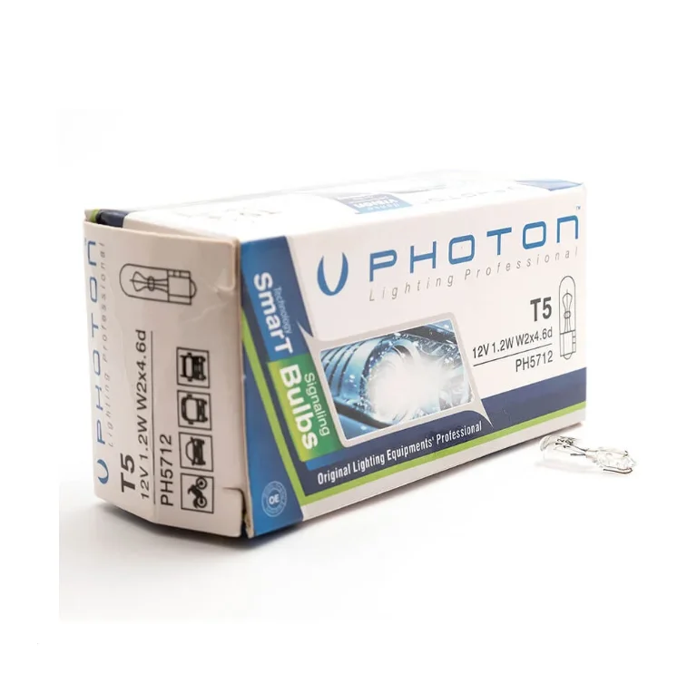 T5 Halojen Ampulü Tek Duy 12V