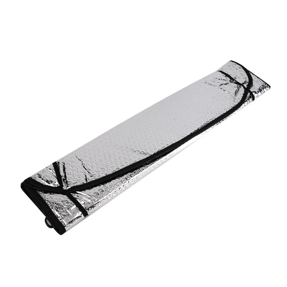 Metalize Ön Cam Minibüs Otobüs Güneşlik Büyük XXL 165x85cm Gri OSN1004