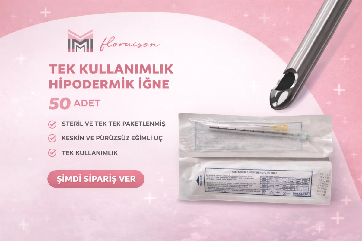 25G X 38MM Dolgu Kanülü Steril Uç 50 Adet 1 Kutu