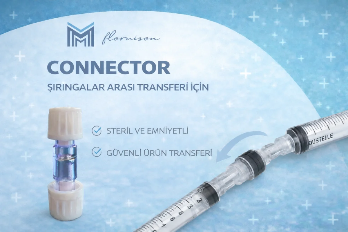 Enjektör Connector Bağlantı Aparatı Uyumlu Ara Parça Konnektör 10 Adet