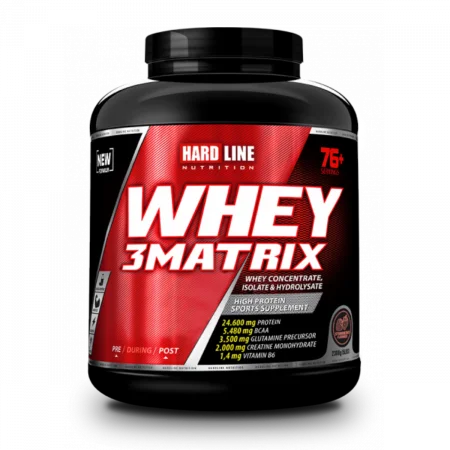 Whey 3Matrix Protein Tozu Çilek 2300 gr