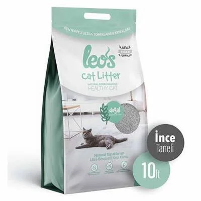 Cat Litter Doğal Bentonit İnce Taneli Kedi Kumu 10 Lt