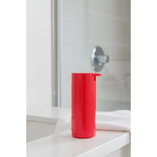 Soft Pembe Şeffaf Akrilik Sıvı Sabunluk 250 ml