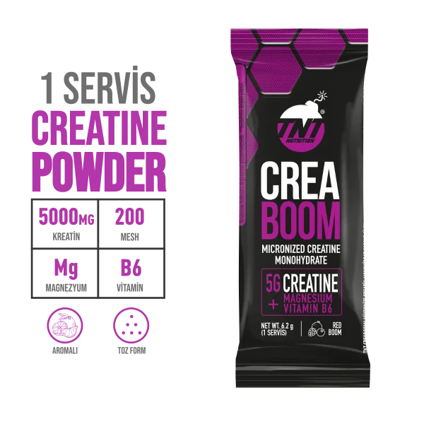 Creaboom Creatine Monohydrate Red Boom 6.2 gr