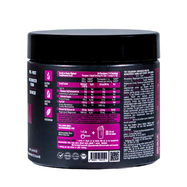 Creaboom Creatine Monohydrate Powder 127,2 gr