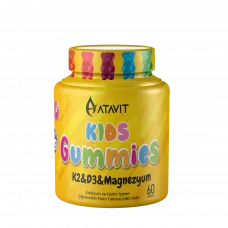 Kids K2D3 Magnezyum Gummies 60 Adet