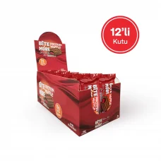 Proteinli Waffle Kek Vişne Kremalı Kakalolu 55 g 12 Adet