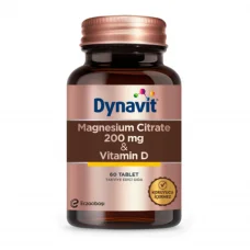 Magnesium Citrate 200 Mg & Vitamin D 60 Tablet
