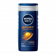 Men Sport Duş Jeli Vücut Yüz Saç 250 ml
