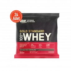 Gold Standard Whey Tozu 30.4 gr Çikolata 24 Adet
