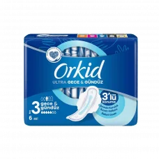 Hijyenik Ped Ultra Gece Gündüz 6'lı