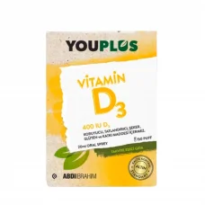 Youplus Vitamin D3 400IU Oral Sprey 20 ml