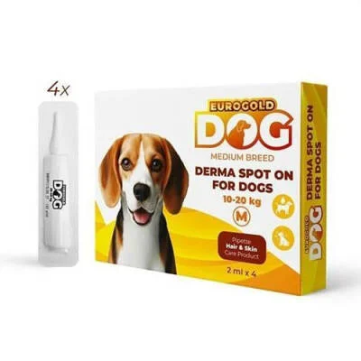 Dog Deri Bakım Damlası 10-20 Kg 4x2 Ml