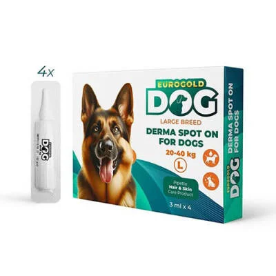 Dog Deri Bakım Damlası 20-40 Kg 4x3 Ml