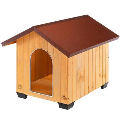 Domus Ahşap Köpek Kulübesi Extra Büyük 92x11,5x90 Cm