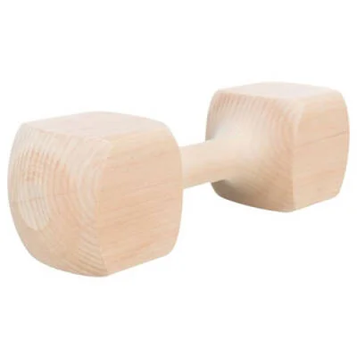Ahşap Dambıl Köpek Oyuncağı 25 Cm 650 Gr
