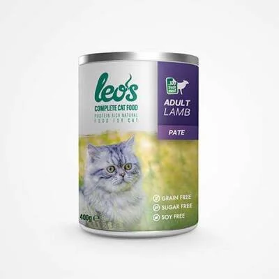 Kuzu Etli Pate Yetişkin Kedi Konservesi 400 Gr