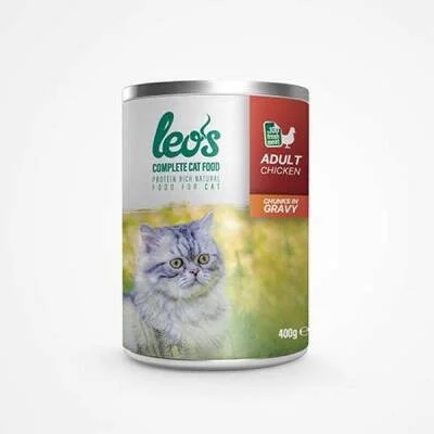 Tavuk Parça Etli Soslu Yetişkin Kedi Konservesi 24 Adet 400 Gr