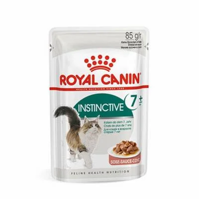 İnstinctive 7+ Gravy Pouch Yaşlı Kedi Konservesi 6 Adet 85 Gr