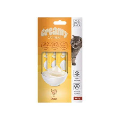 Tavuklu Krema Kedi Ödül Maması 4x15 Gr