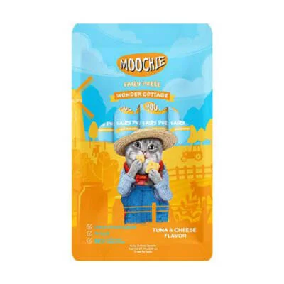Ton Balıklı ve Peynirli Sıvı Kedi Ödül Maması 5x15 Gr