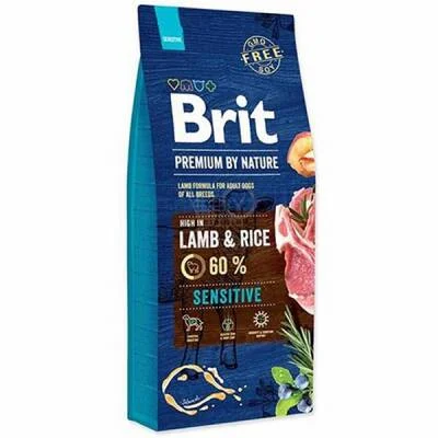 Brit Premium By Nature Adult Sensitive Lamb Kuzulu Yetişkin Köpek Maması 8 Kg