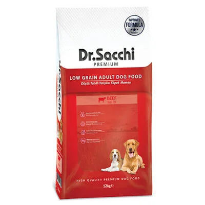 Premium Sığır Etli Düşük Tahıllı Yetişkin Köpek Maması 12 Kg