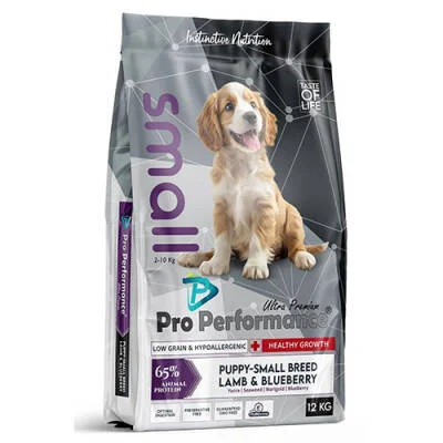 Kuzulu ve Yaban Mersinli Küçük Irk Yavru Köpek Maması 12 Kg