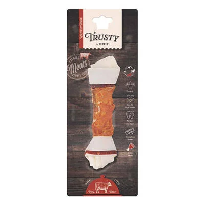Trusty Extra Sığır Etli Düğümlü Kemik Köpek Ödülü 100 Gr 20,3 Cm