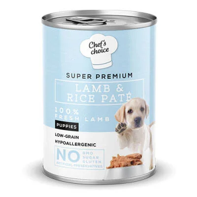 Pate Lamb Puppy Kuzulu Düşük Tahıllı Yavru Köpek Konservesi 24 Adet 400 Gr