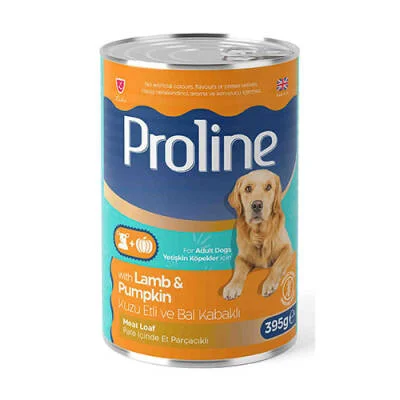 Parça Kuzu Etli ve Bal Kabaklı Pate Yetişkin Köpek Konservesi 24 Adet 395 Gr