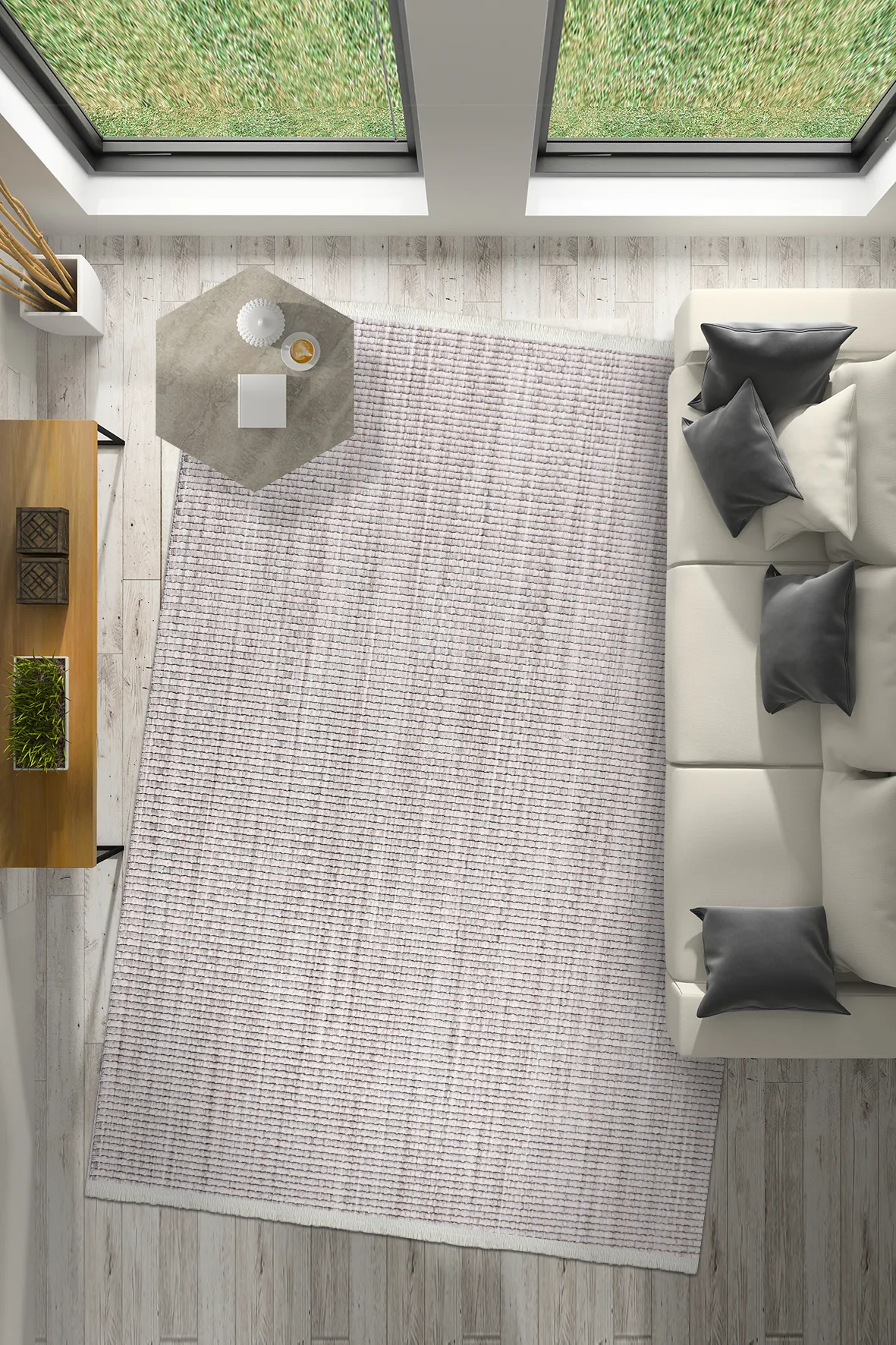 YoudayHomeCollection TUNA Model Halı 80X200