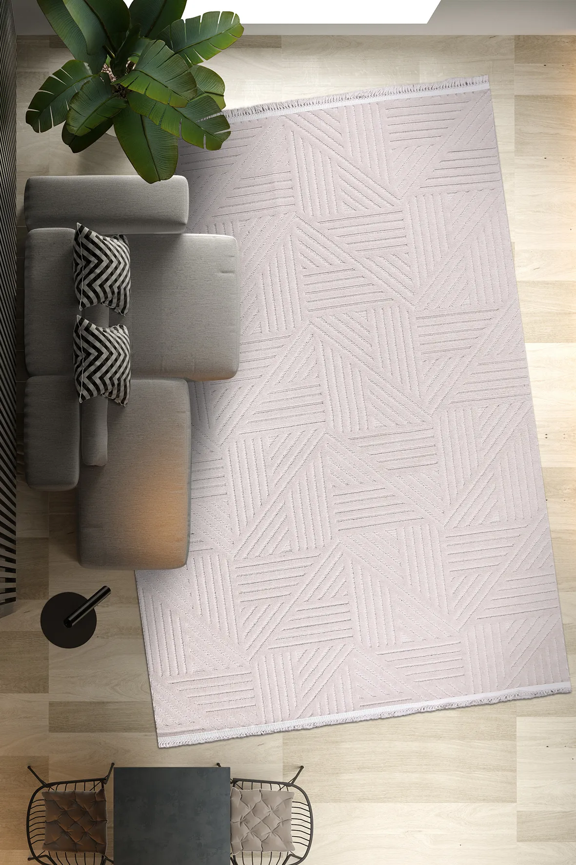 YoudayHomeCollection TİGANA Model Halı 150X230