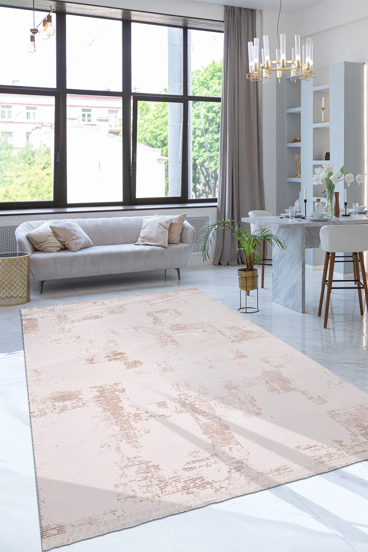 YoudayHomeCollection MERSO Model Halı 120X500