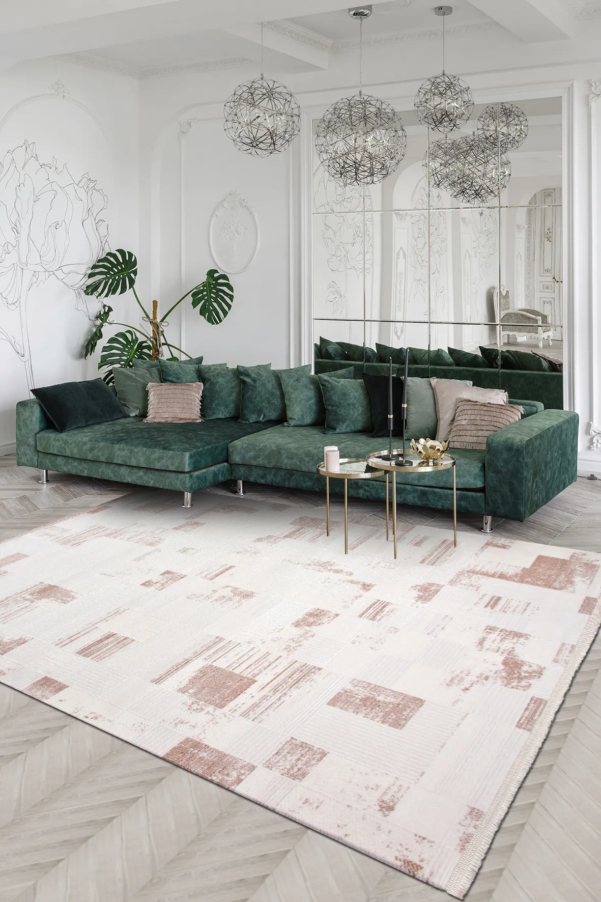 YoudayHomeCollection KİSRA Model Halı 80X250