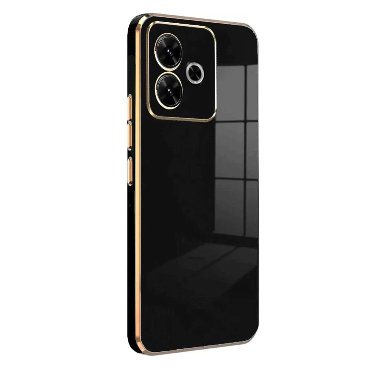 Redmi 13 4G Kılıf Volet Silikon - Siyah